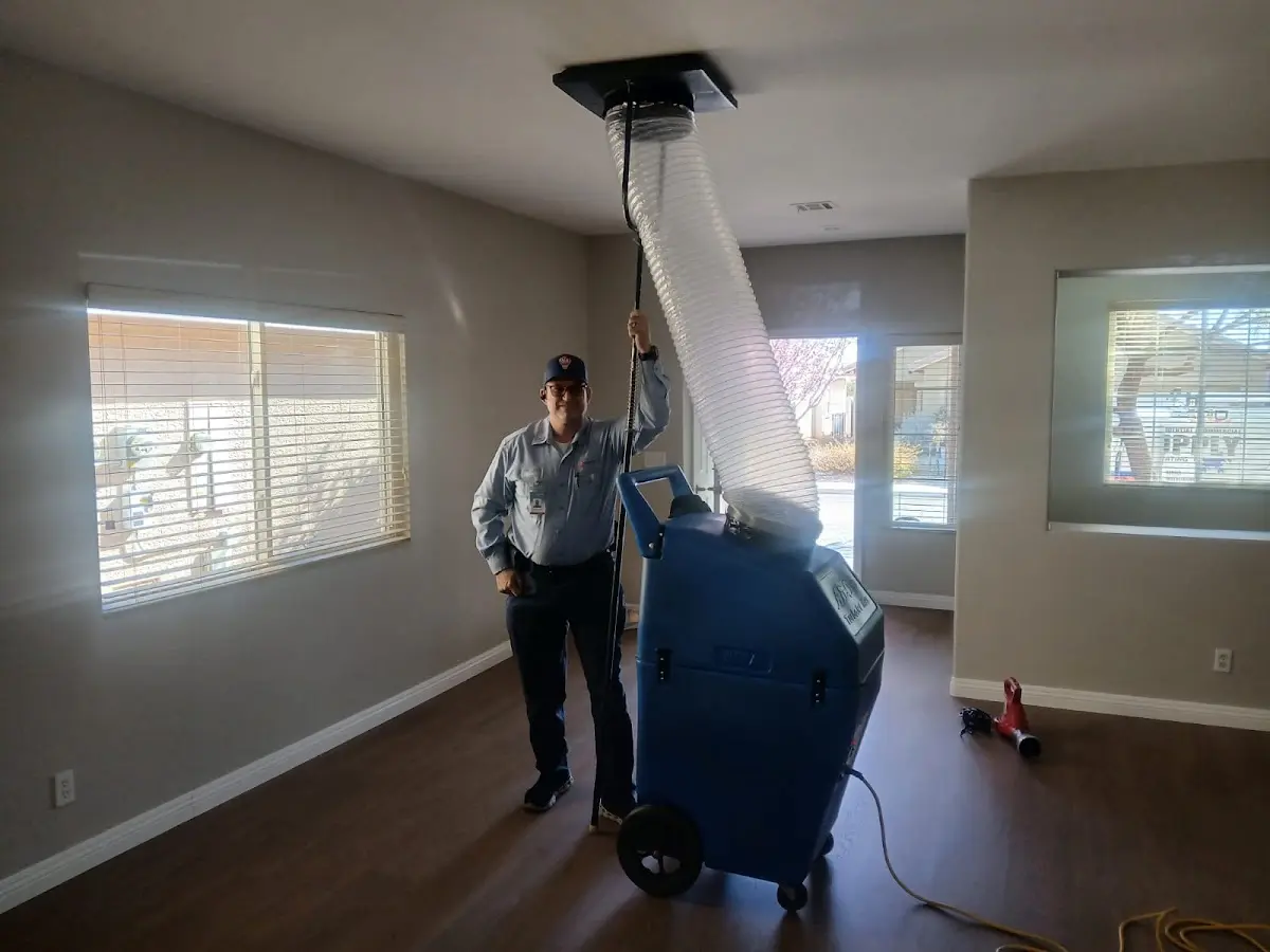 Professional Dryer Vent Cleaning work inside a Wauchula home
